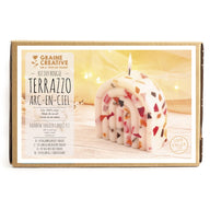 Kids Candle Making Kit - Rainbow Terrazzo