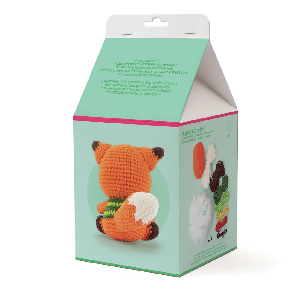 Amigurumi Crochet Taku The Fox Graine Creative 