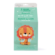 Amigurumi Crochet Mini Kit - Kazuo The Lion