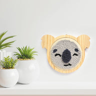 Graine Creative Punch Needle - Koala.  Beginner Punch Needle Kit