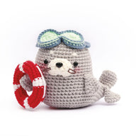 Graine Creative Amigurumi Crochet Seal