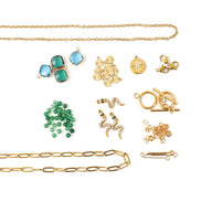 Jewellery Making Kit - Green Set 