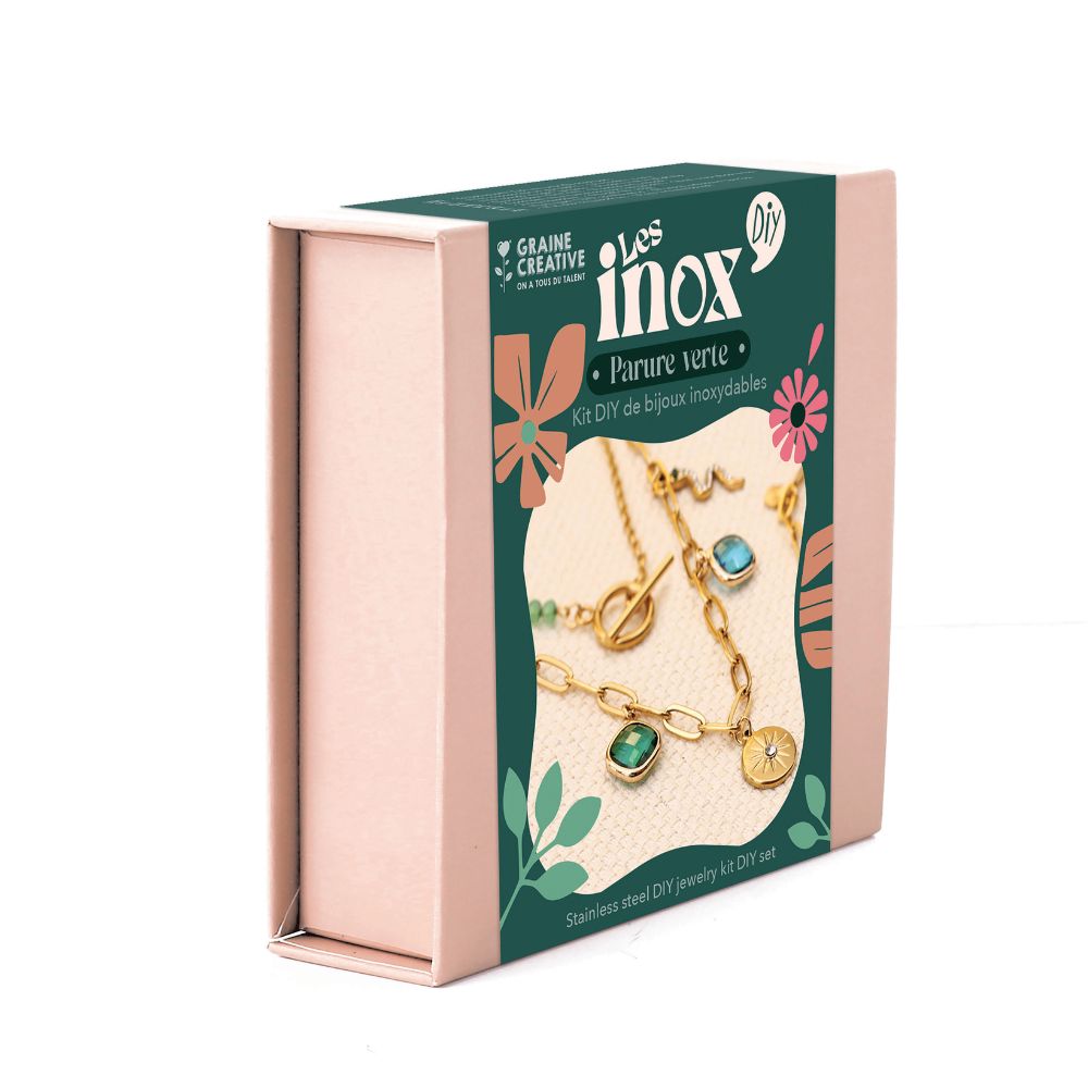 Jewellery Making Kit - Green Set 