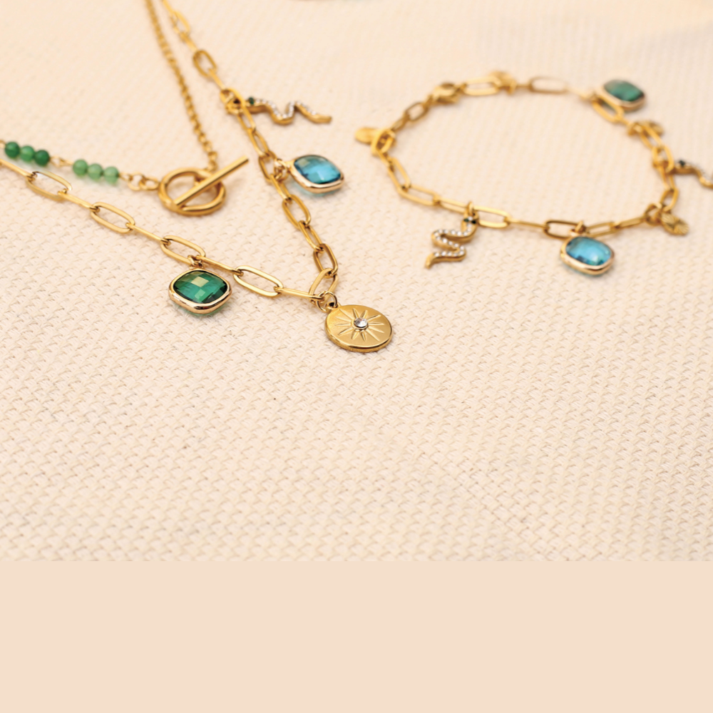 Jewellery Making Kit - Green Set 