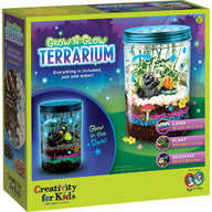 Creativity For Kids Mini Garden - Glow Terrarium Kit