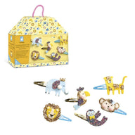 Janod Make Your Own Glittery Exotic Animals Hairclips