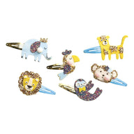 Janod Make Your Own Glittery Exotic Animals Hairclips
