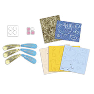 Janod Make Your Own Glittery Exotic Animals Hairclips