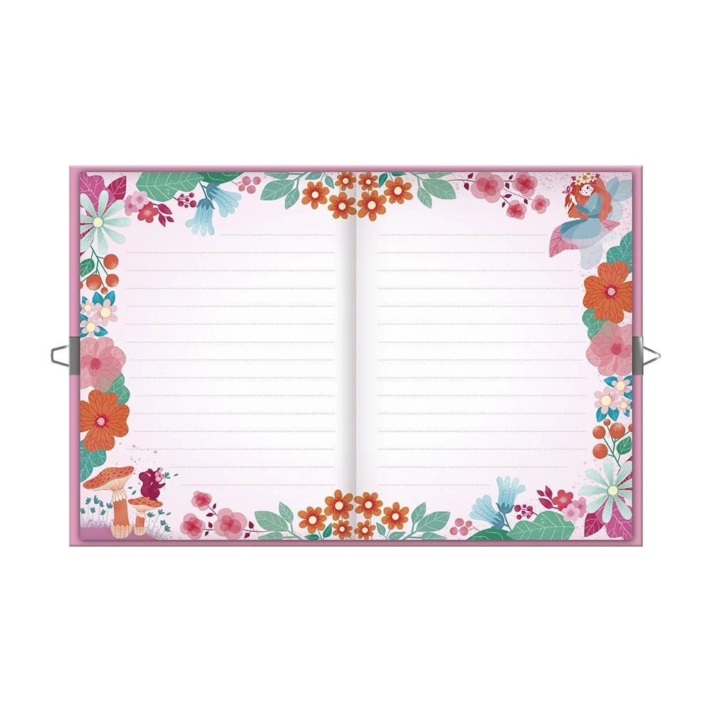 Janod Magic Fairy Secret Notebook, Stickers & Pen