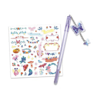 Janod Magic Fairy Secret Notebook, Stickers & Pen