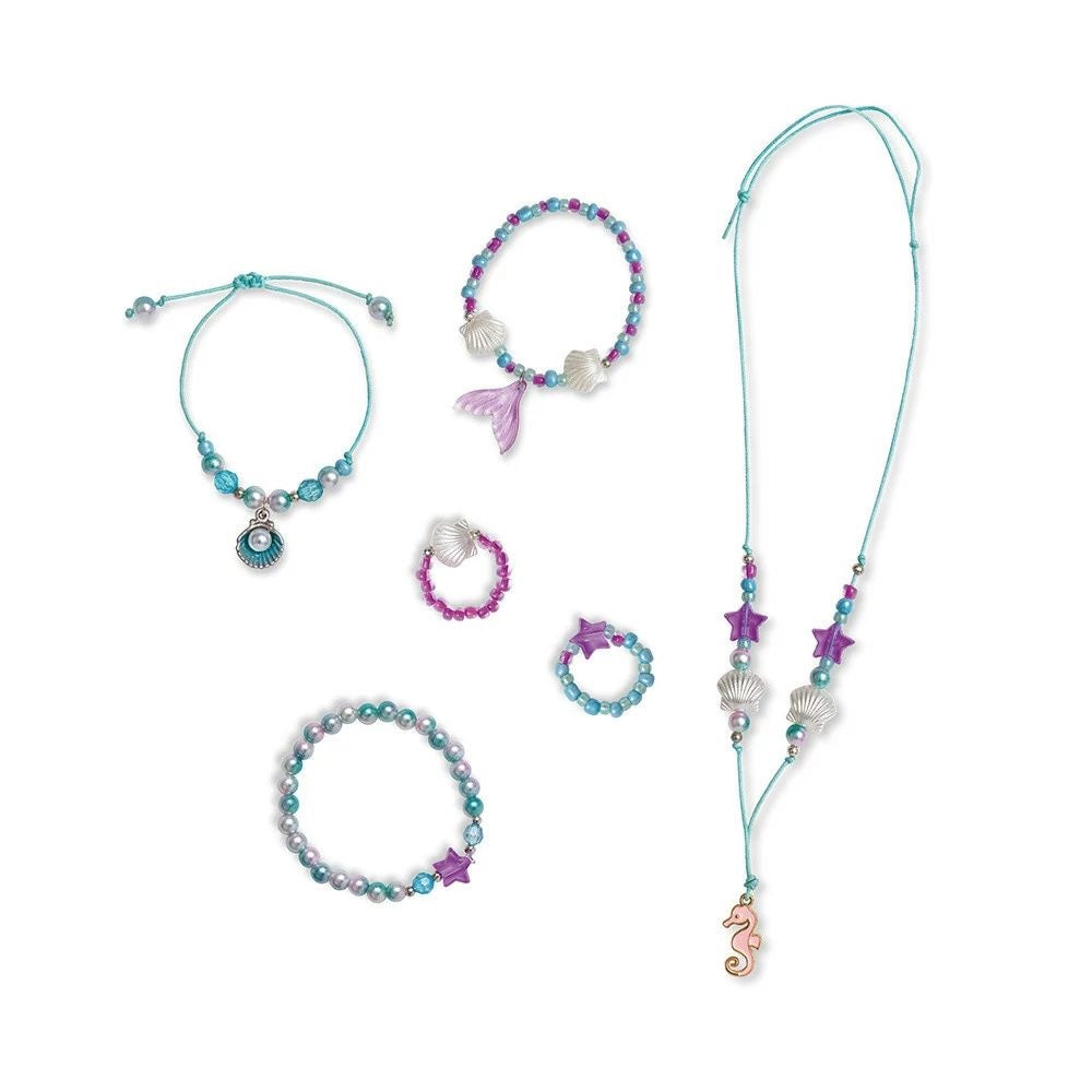 Janod mermaid jewellery making kit