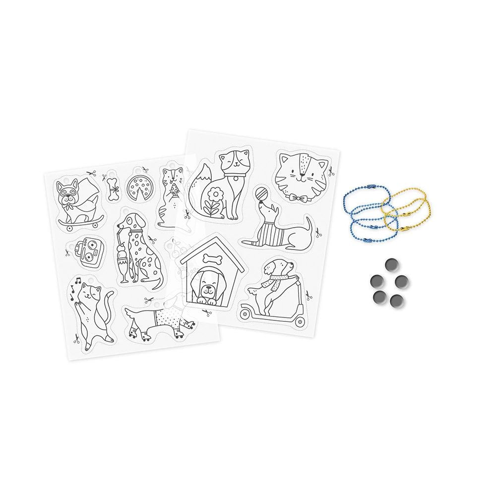 Janod Shrink Plastic Cats & Dogs