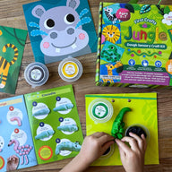 Jungle Dough Sensory Kids Craft Kit