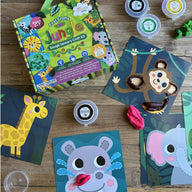 Jungle Dough Sensory Kids Craft Kit