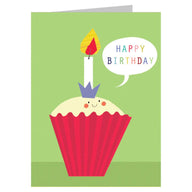 Cupcake Birthday Card