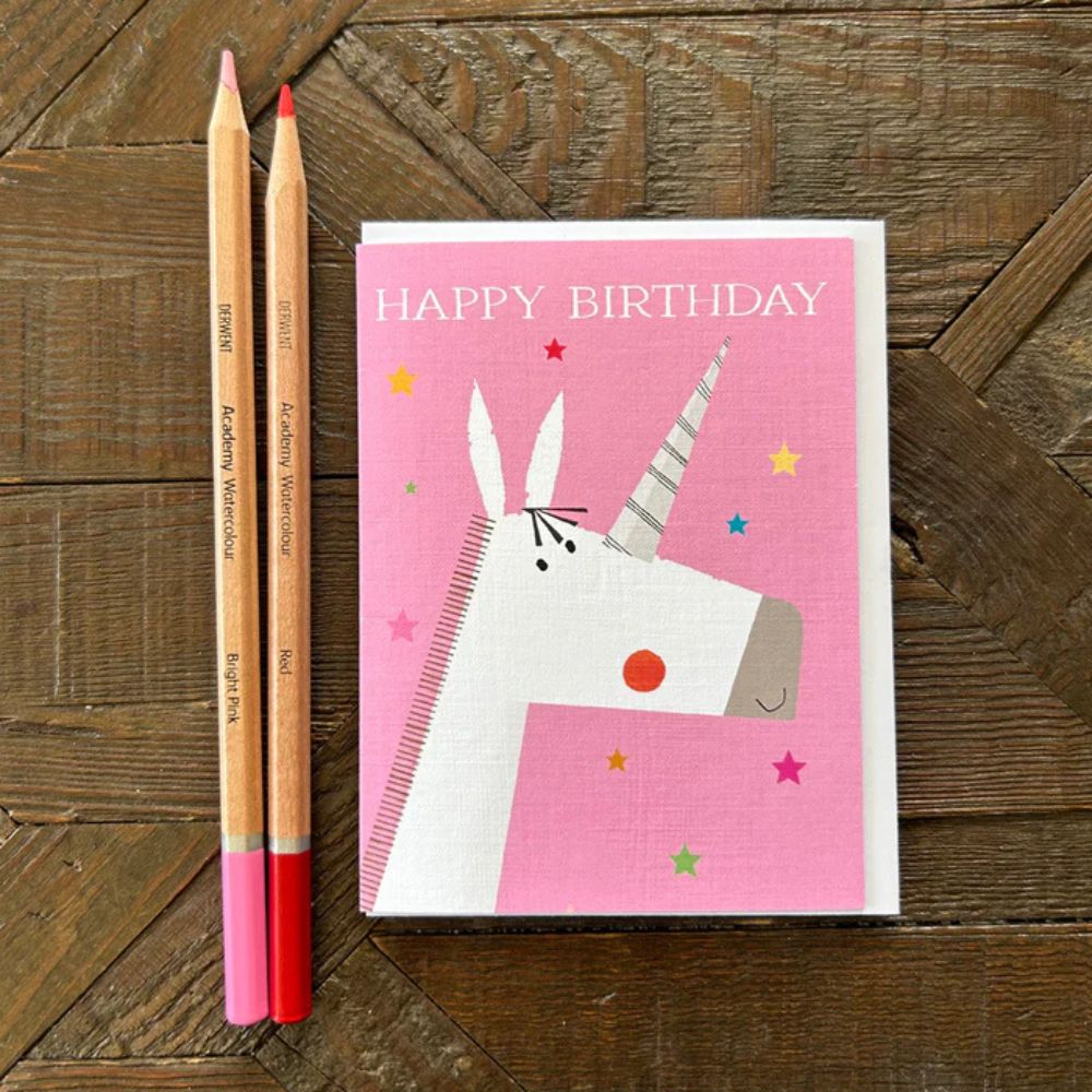Unicorn Birthday Card