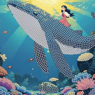 Graine Creative Diamond Art Cards - Sea Creatures
