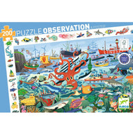 Djeco Observations Puzzle Secrets Of The Sea DJ07460 Gifts for 6 years old and up