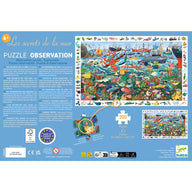 Djeco Observations Puzzle Secrets Of The Sea DJ07460 Gifts for 6 years old and up