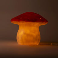 Large Mushroom Night Lamp, Red