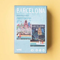 Londji Barcelona Skyline Reversible Jigsaw Puzzle (100 pieces)