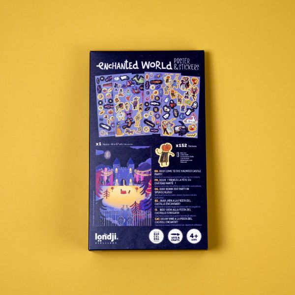 Creative Londji sticker activity for ages 4+