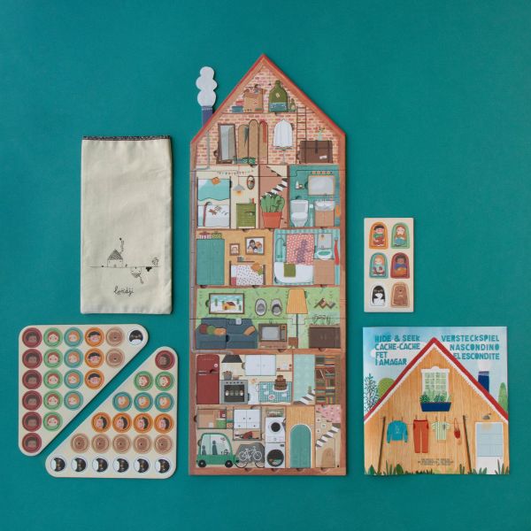 Londji Family Game - Hide and Seek Strategy Game for 5 years+
