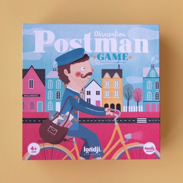 Londji Family Game - Postman - Observation Game for Kids 4+
