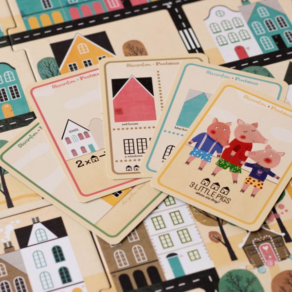 Londji Family Game - Postman - Observation Game for Kids 4+