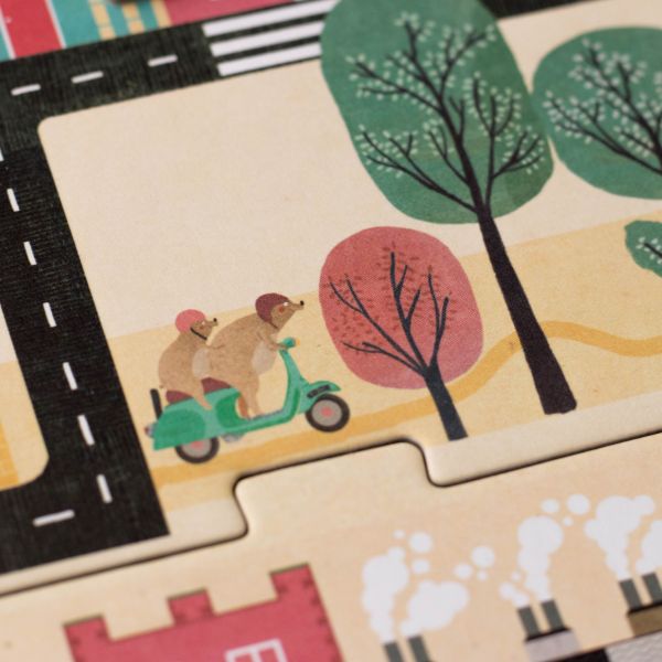 Londji Family Game - Postman - Observation Game for Kids 4+