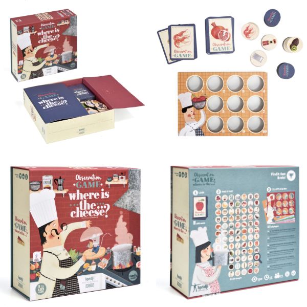 Educational memory game for children aged 3+