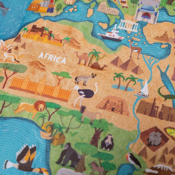 Londji learning game about continents and countries