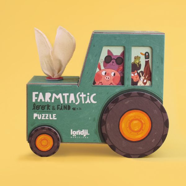 Londji Farmtastic 36 Piece Jigsaw Puzzle