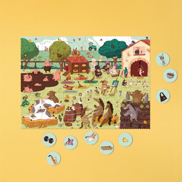 Londji Farmtastic 36 Piece Jigsaw Puzzle