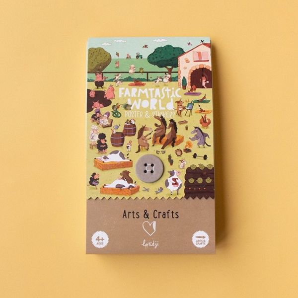 Londji Farmtastic World Poster & Stickers