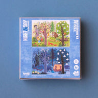 Londji Pocket Puzzle - Day and Night In The Forest (100 piece)