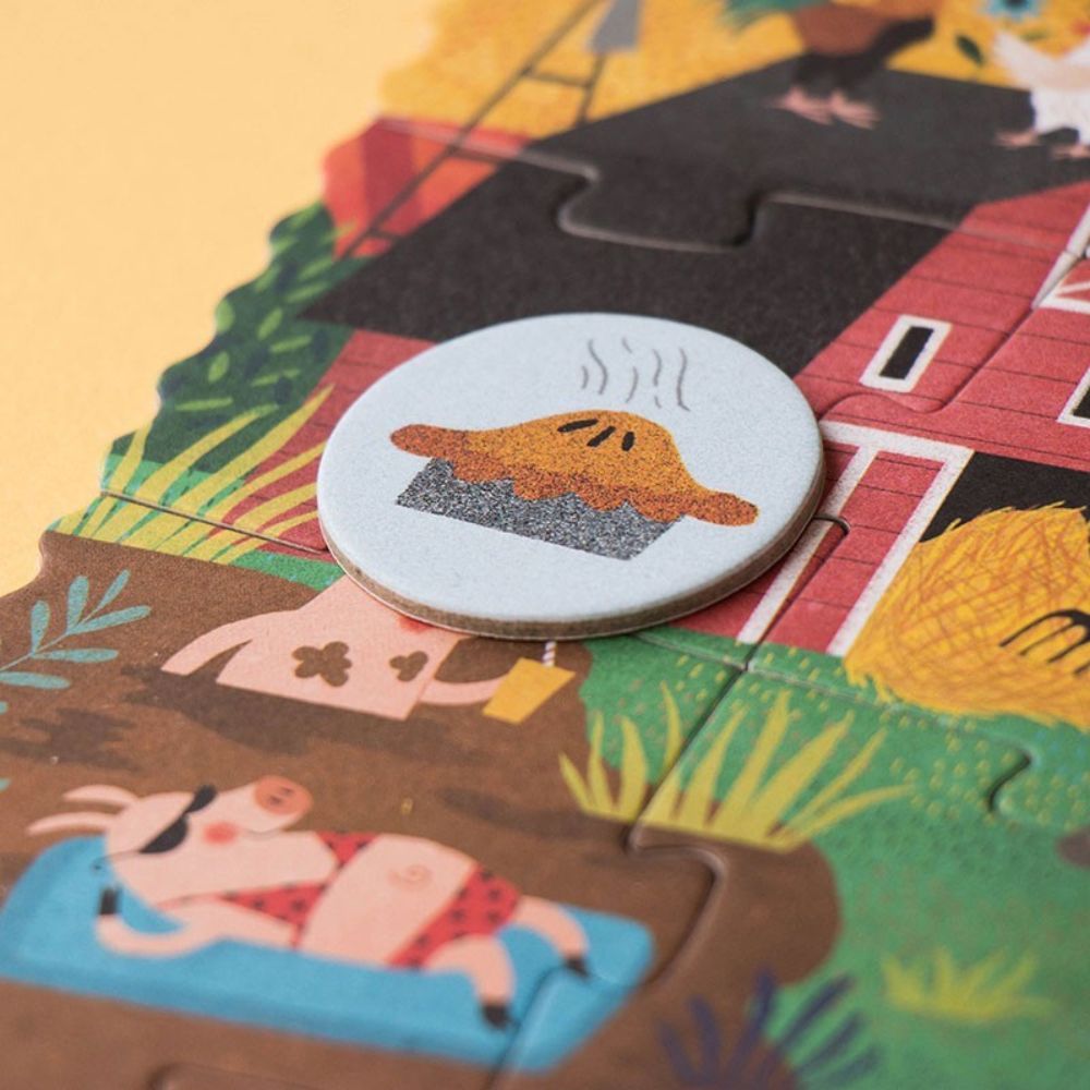 Londji Pocket Puzzle & Observation Game - My Little Farm (24 pieces)