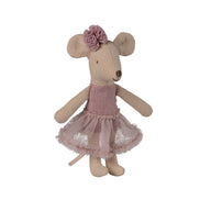 Maileg - Ballerina Mouse, Little Sister Mouse 17-6108-00