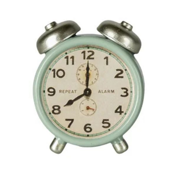 Maileg Alarm Clock, Mint