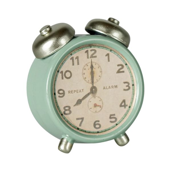 Maileg Alarm Clock, Mint