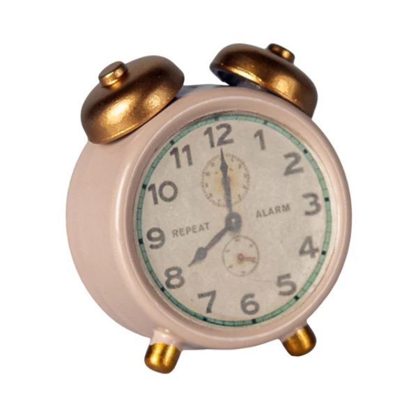 Maileg Alarm Clock, Powder