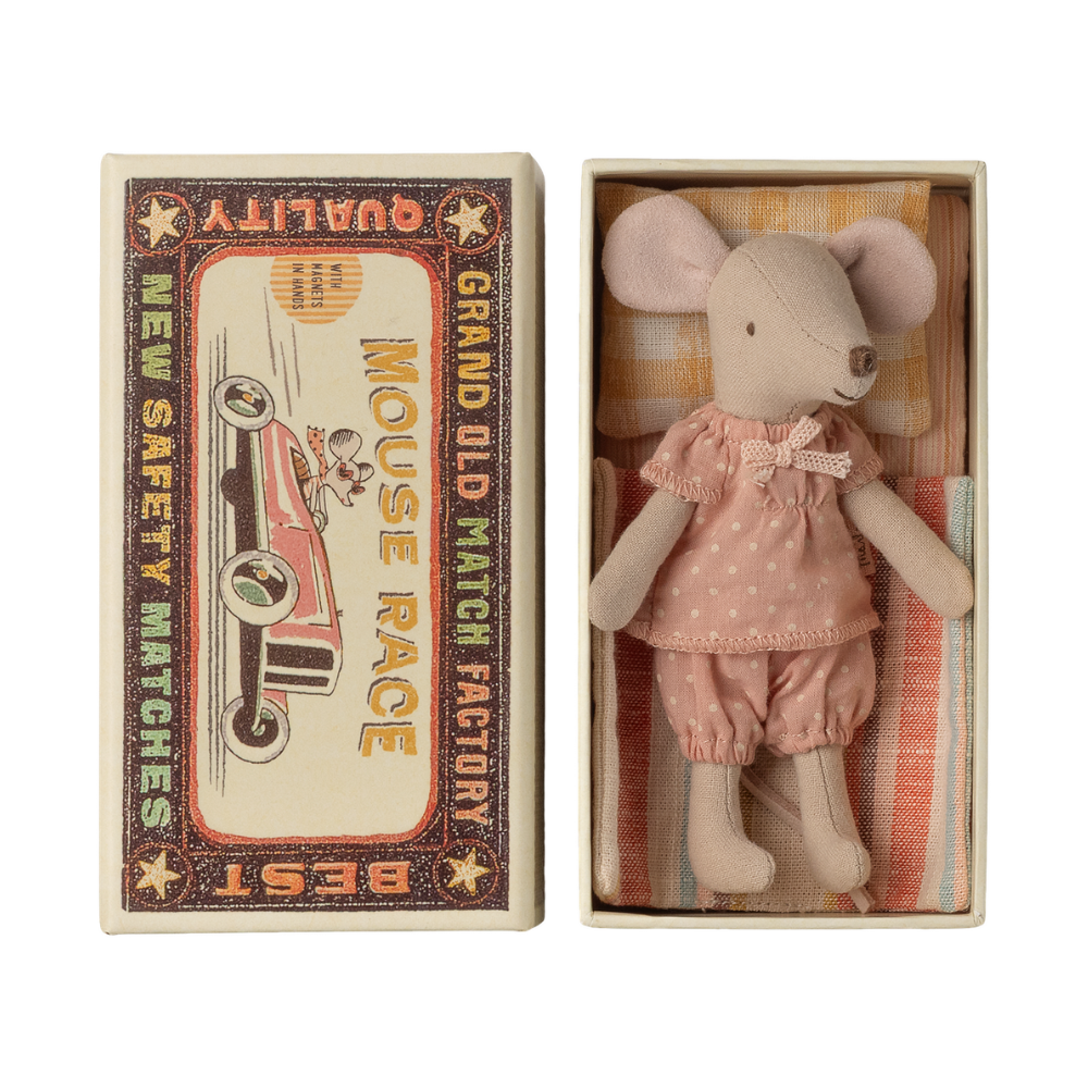 Maileg Big Sister Mouse in Matchbox 17-6200-00