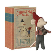 Maileg Christmas Mouse, Baby in Book