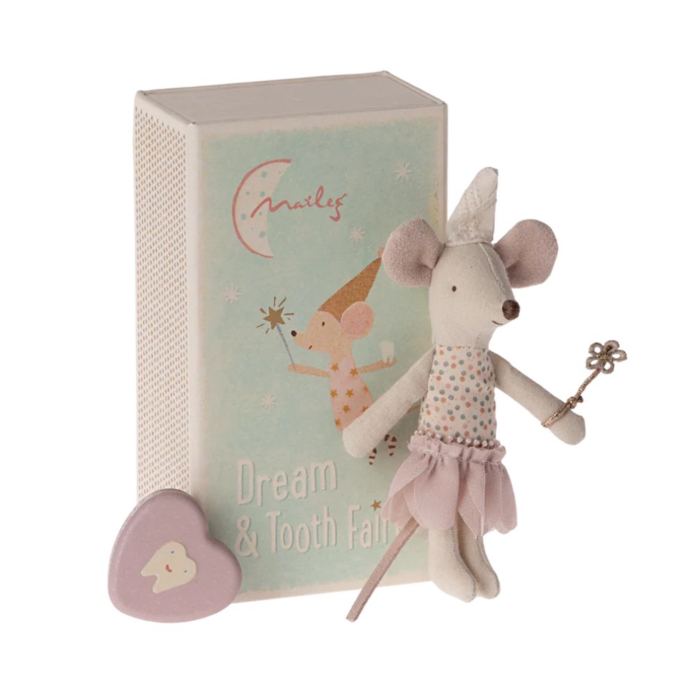Maileg Dream and Tooth Fairy Mouse In A Matchbox 1000 x 1000