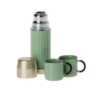 Maileg Hiker Mouse - Thermos and Cups, Mint