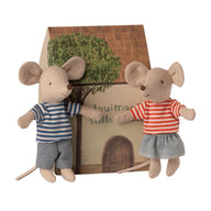 Maileg LouiMax and Stella, Little brother and sister mice