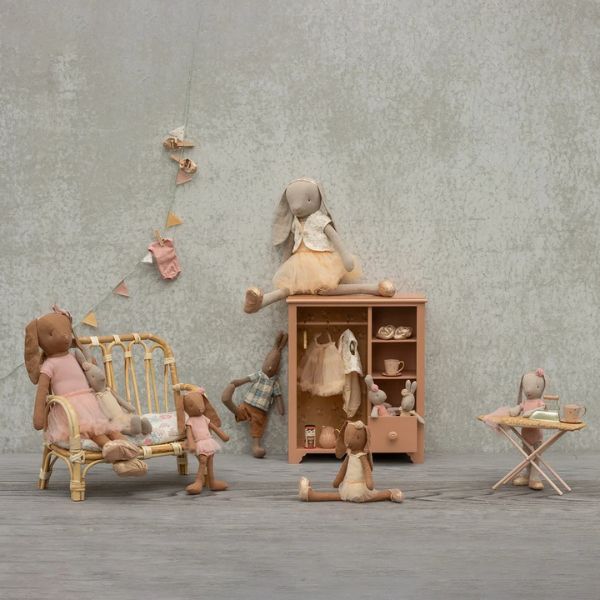 Maileg Mouse Wardrobe - Dark Powder