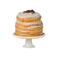 Maileg Party Cake and Cake Stand, Mouse