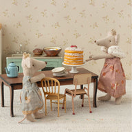 Maileg Party Cake and Cake Stand, Mouse