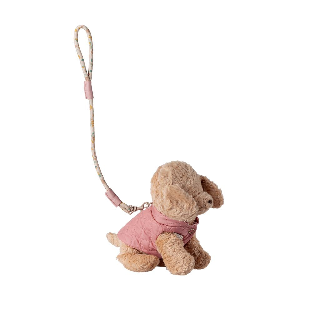 Maileg Pet Harness and Leash, Rose